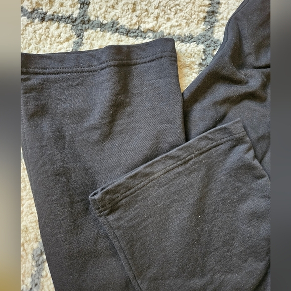 Lauren Ralph Lauren wide leg 100% cotton lounge pant jogger - Picture 3 of 8